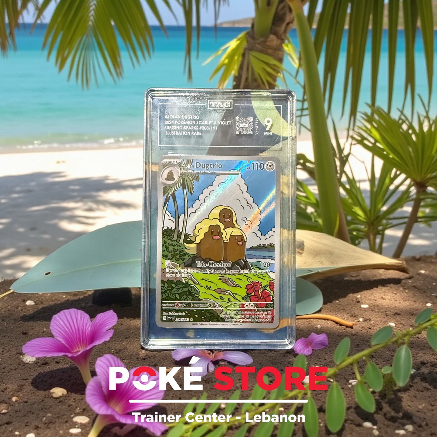 Alolan Dugtrio #208 - TAG 9