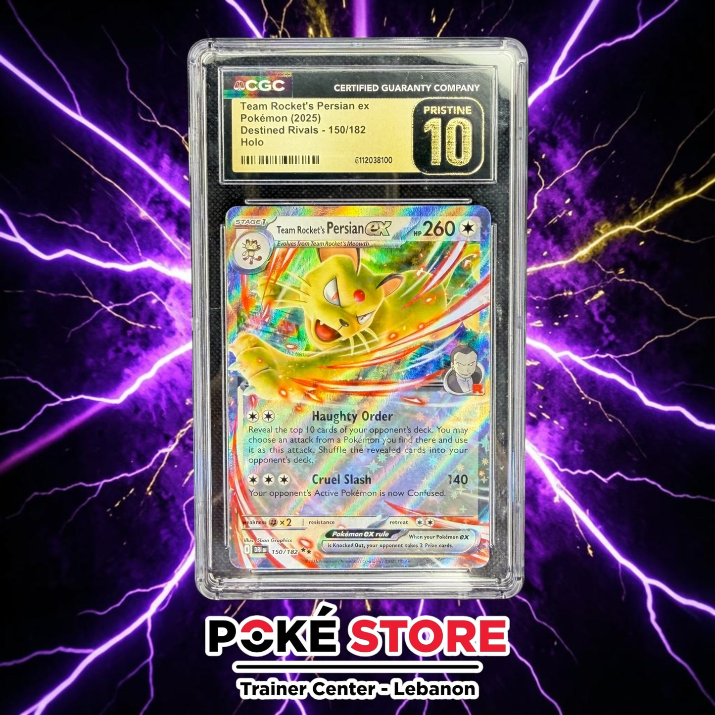 Team Rocket’s Persian Ex #150 - CGC Pristine 10