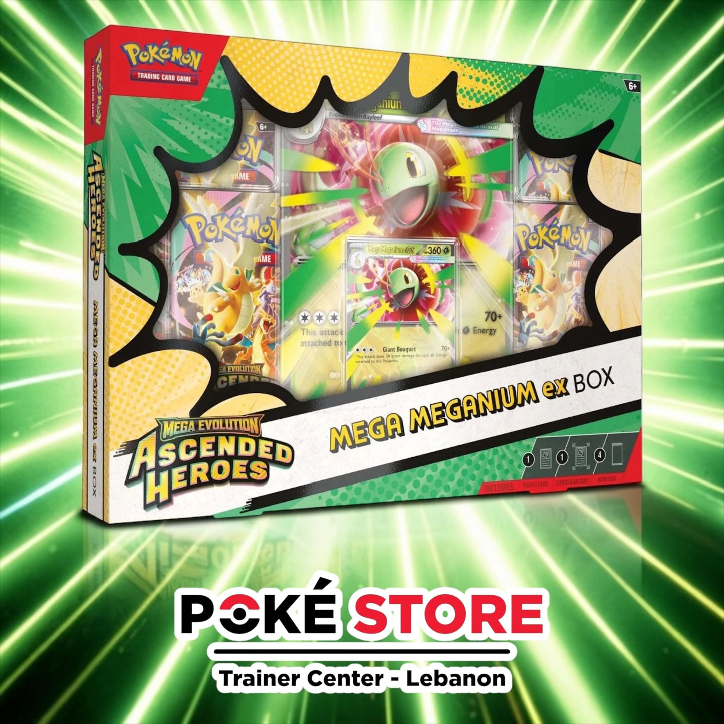 Ascended Heroes: Mega Meganium ex Box