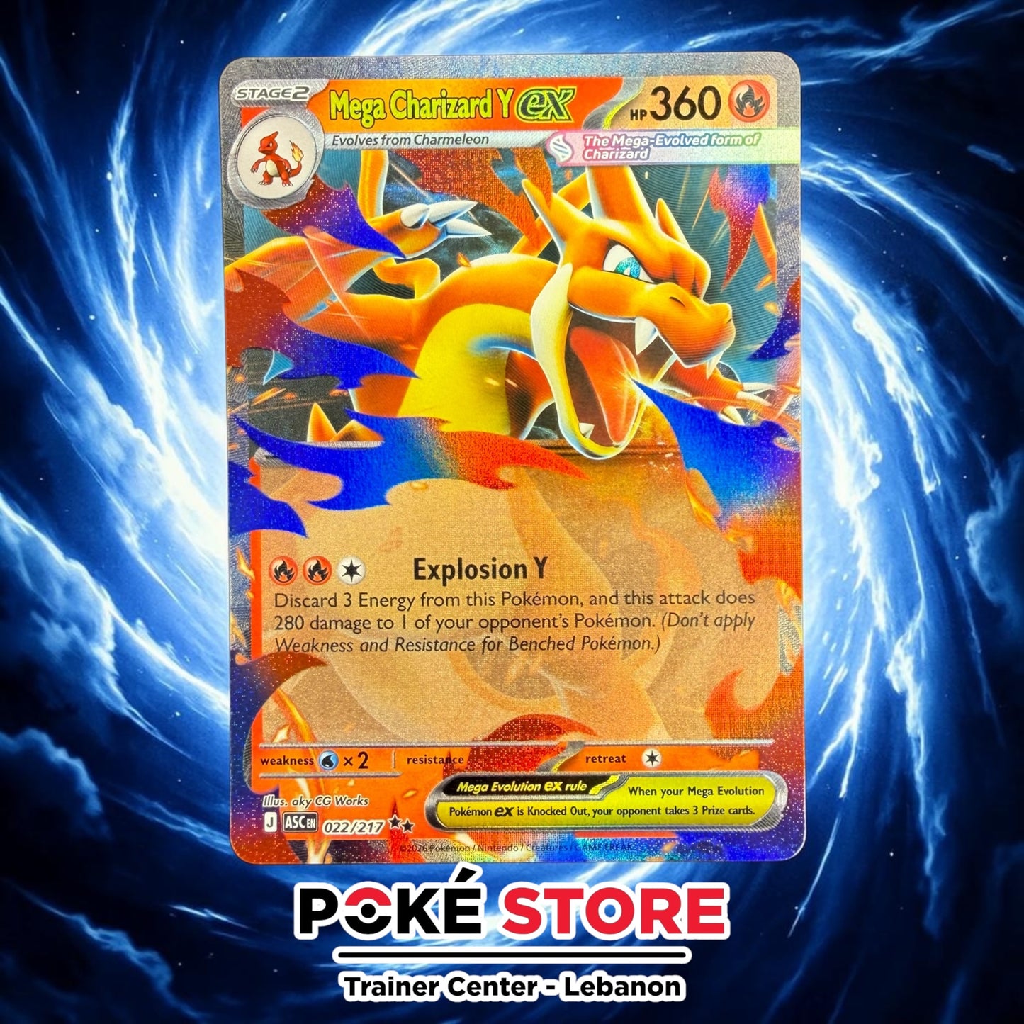 Mega Charizard Y ex #22