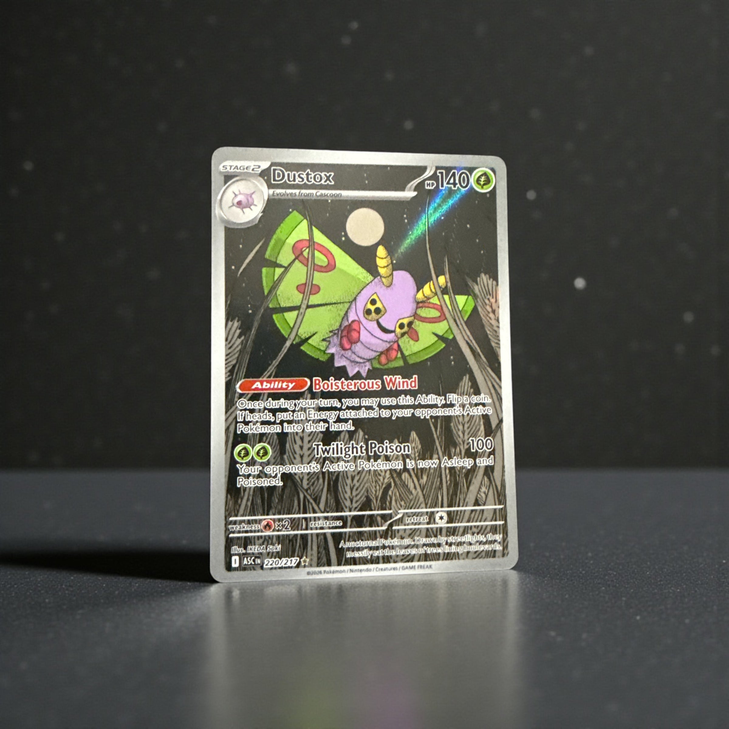 pokemon dustox card Dustox #220 ENG – Pokéstore LB