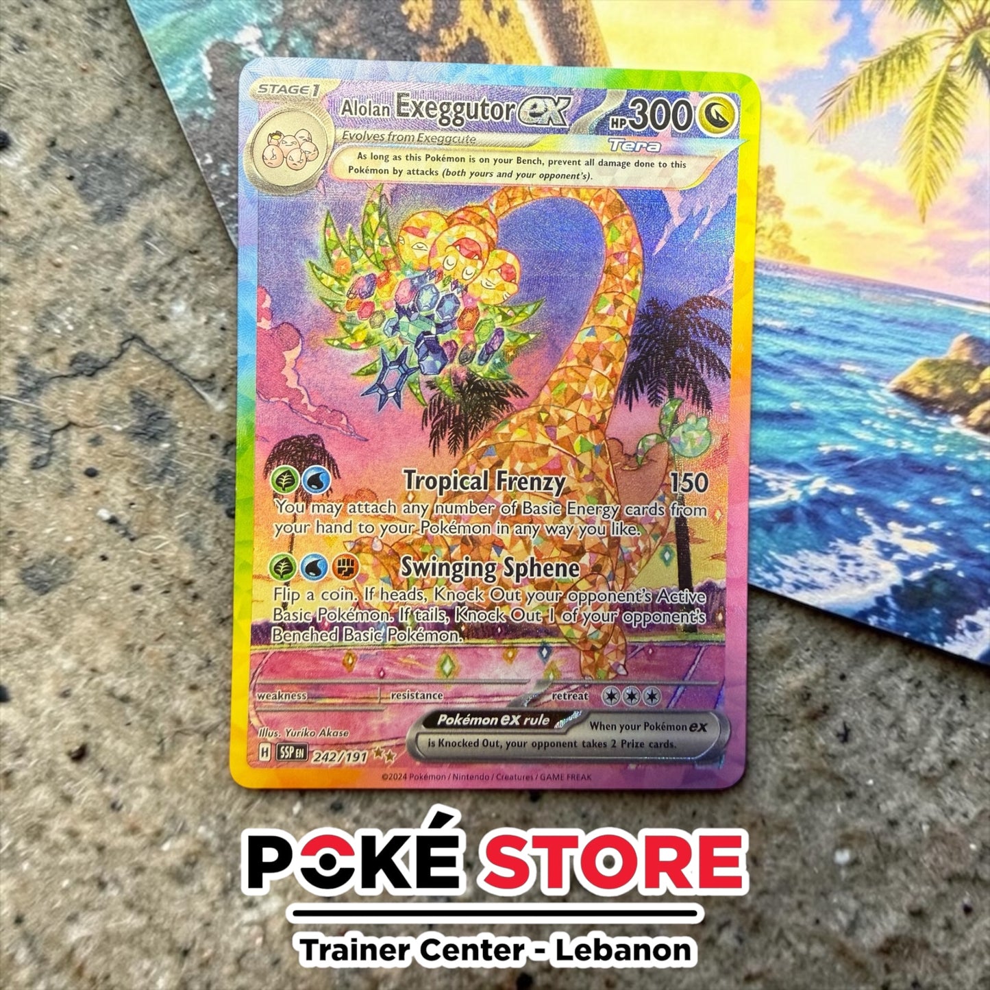 Alolan Exeggutor ex #242 SIR