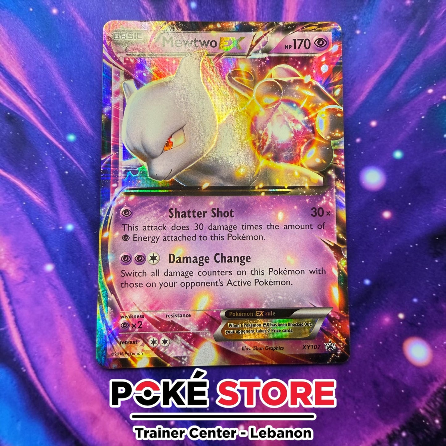 Mewtwo EX #XY107