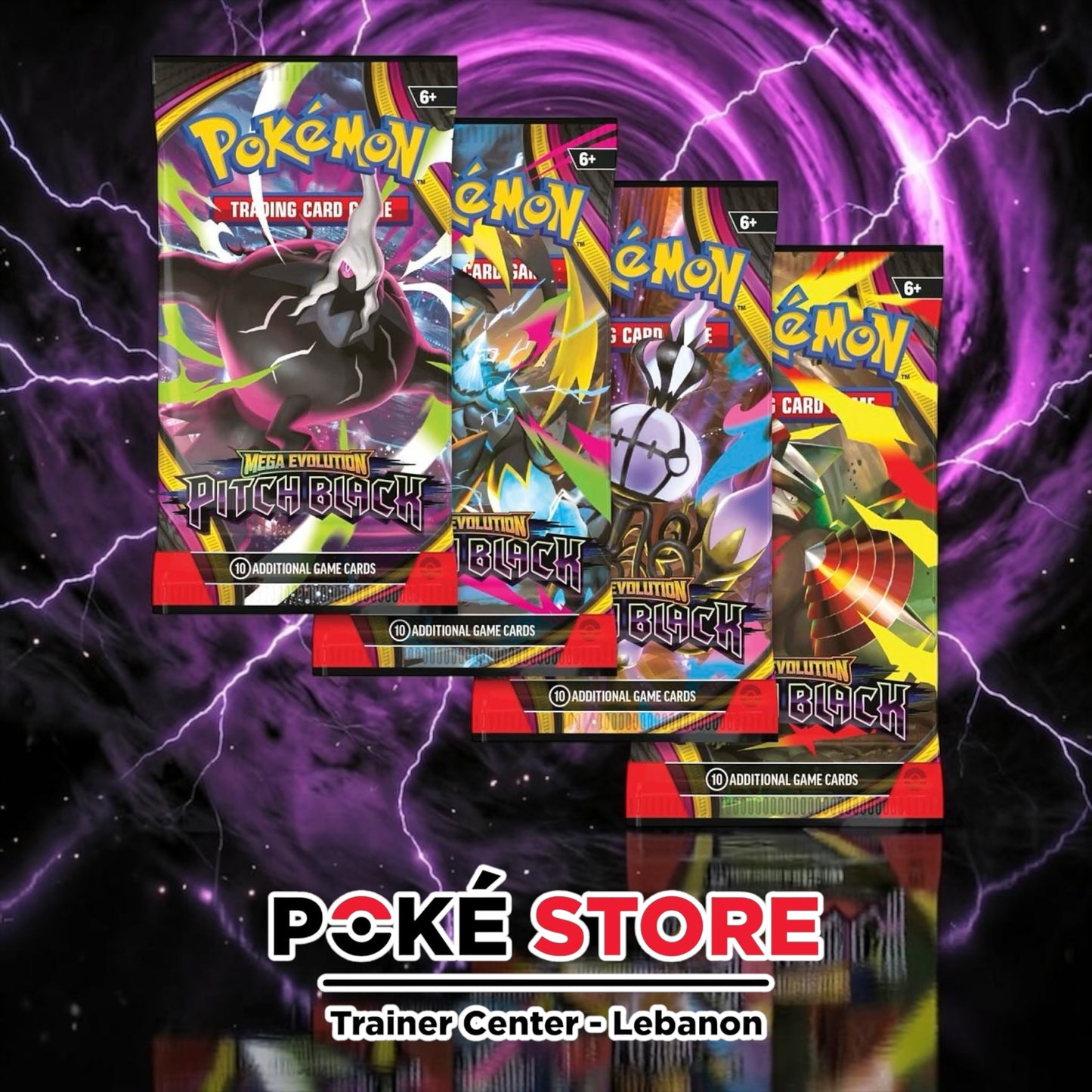 Mega Evolution: Pitch Black- Booster Pack