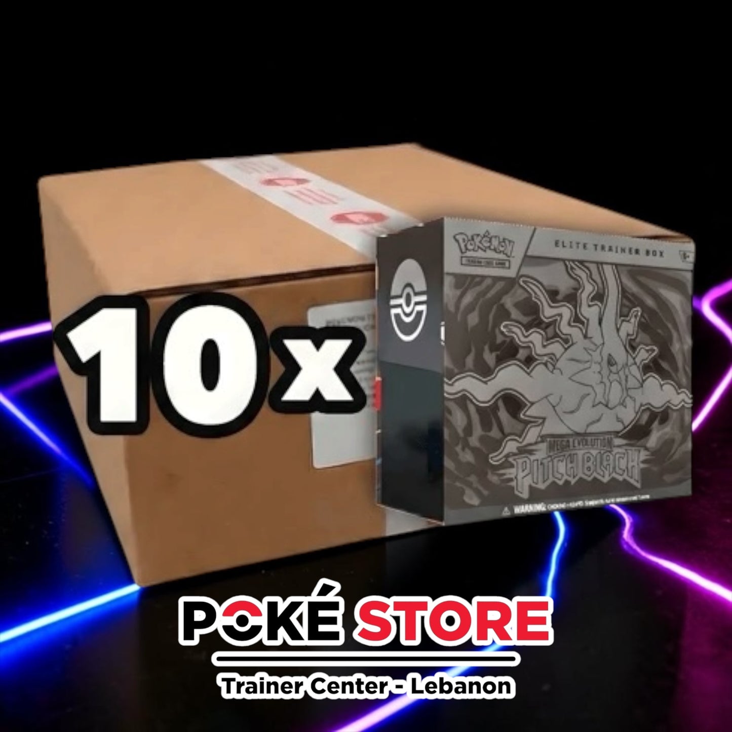 Pitch Black Elite Trainer Box Sealed Case