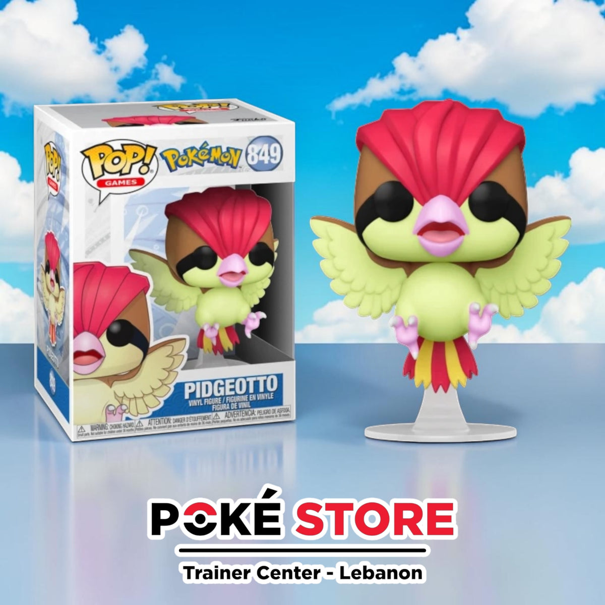 Pokémon – Pidgeotto #849 Funko POP!