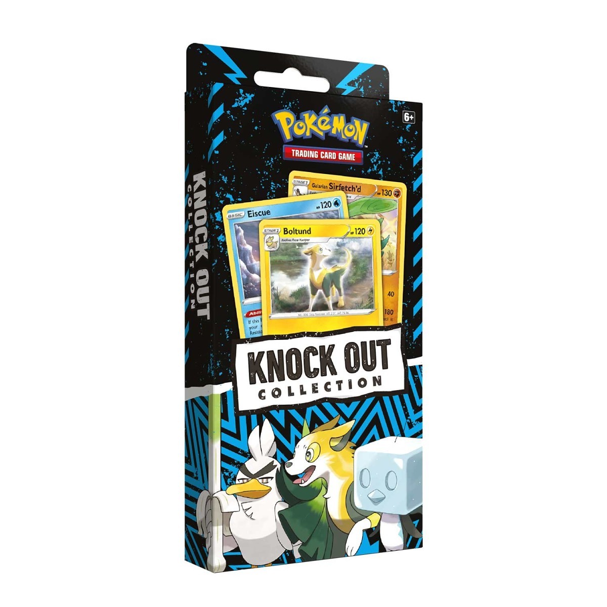 Knock Out Collection (Boltund, Eiscue & Galarian Sirfetch'd and 2 Booster Packs)
