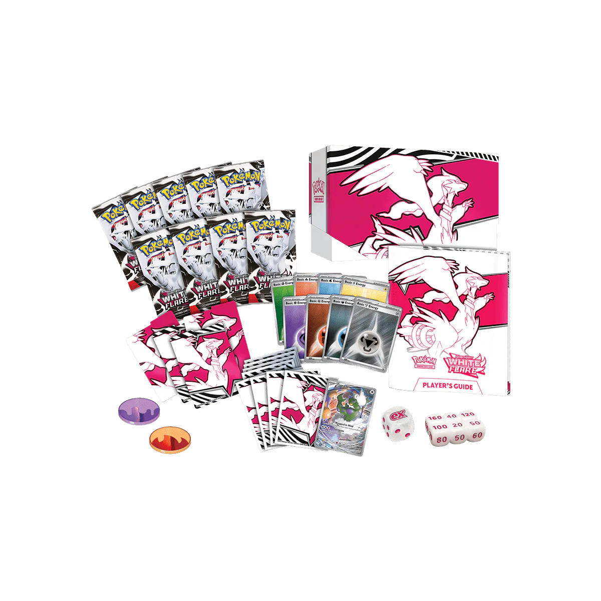 White Flare Elite Trainer Box