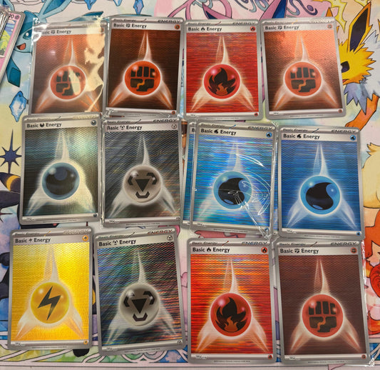 Random Holo Energy Cards