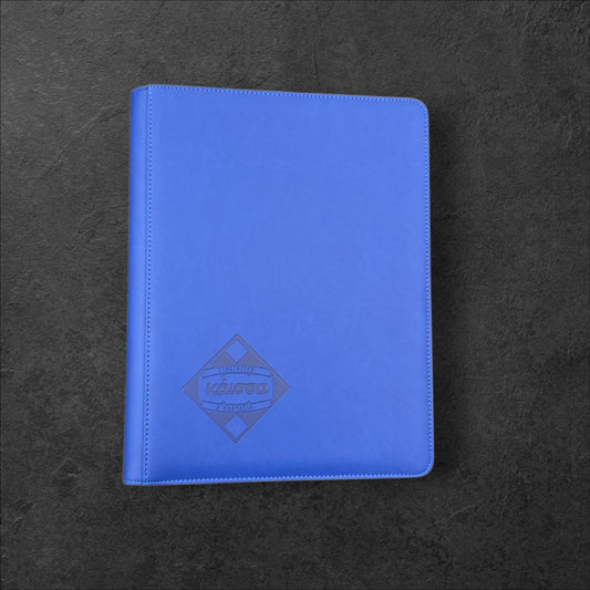 9 Cards Per Page High End Leather Binder