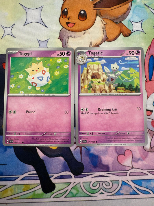 Togepi and Togetic Promo