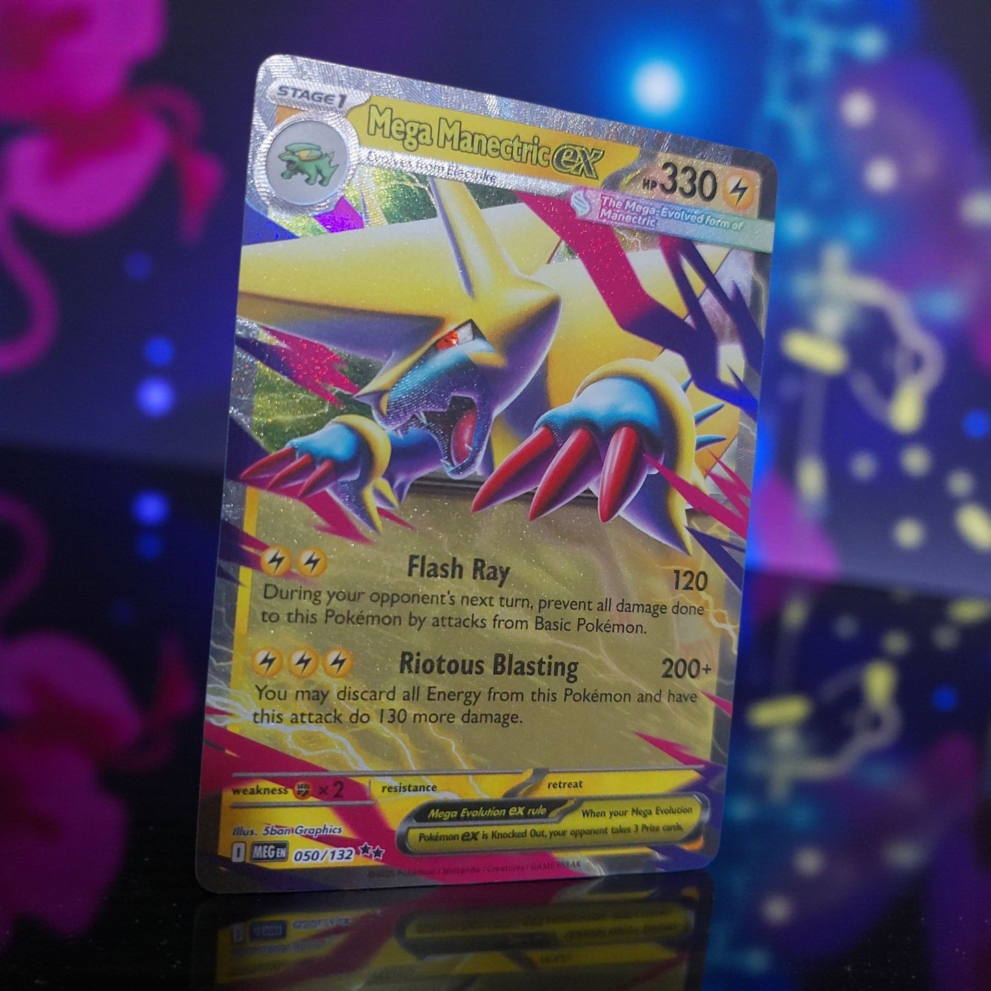 Mega Manectric ex #50 - ENG