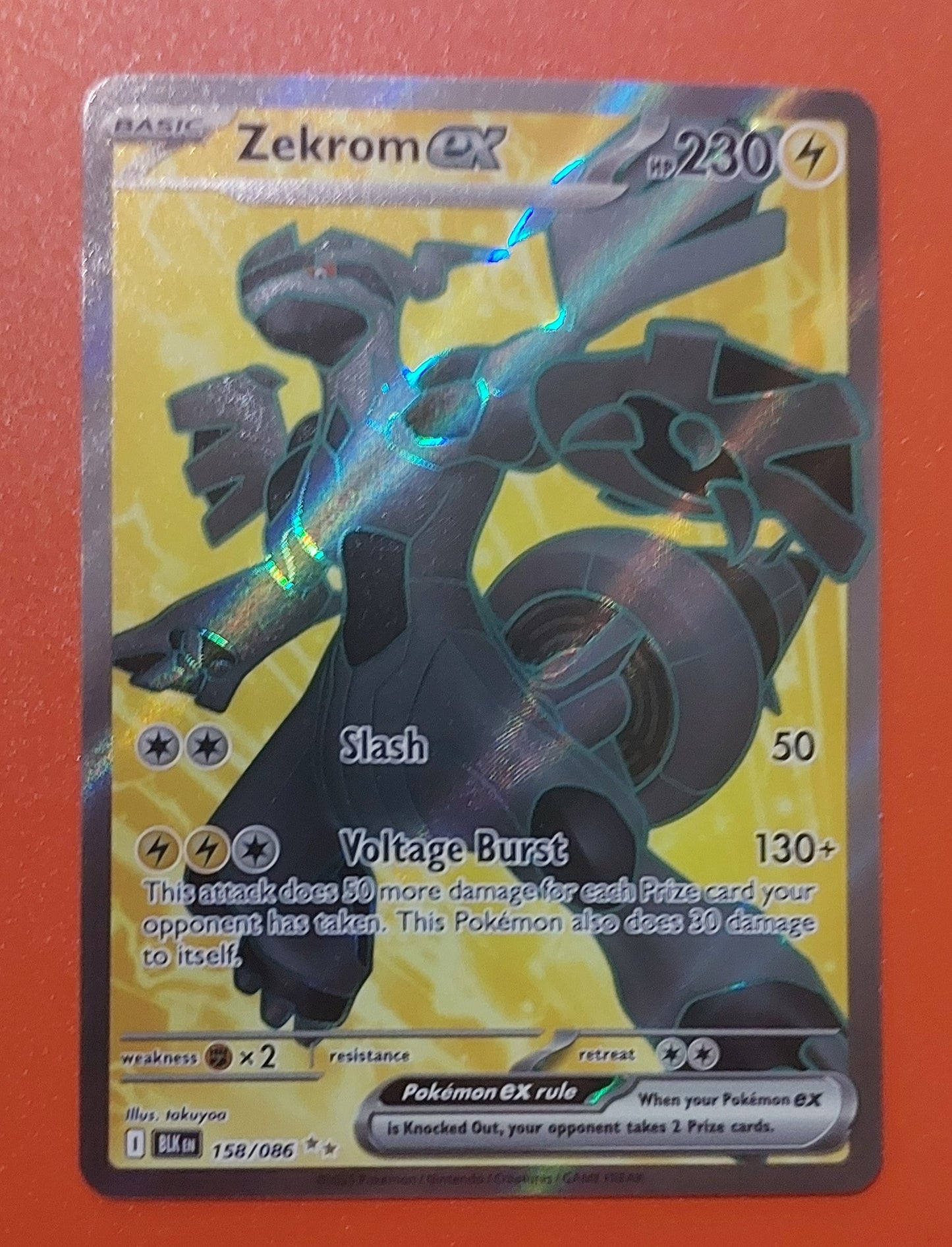 Zekrom ex 158 - MINT