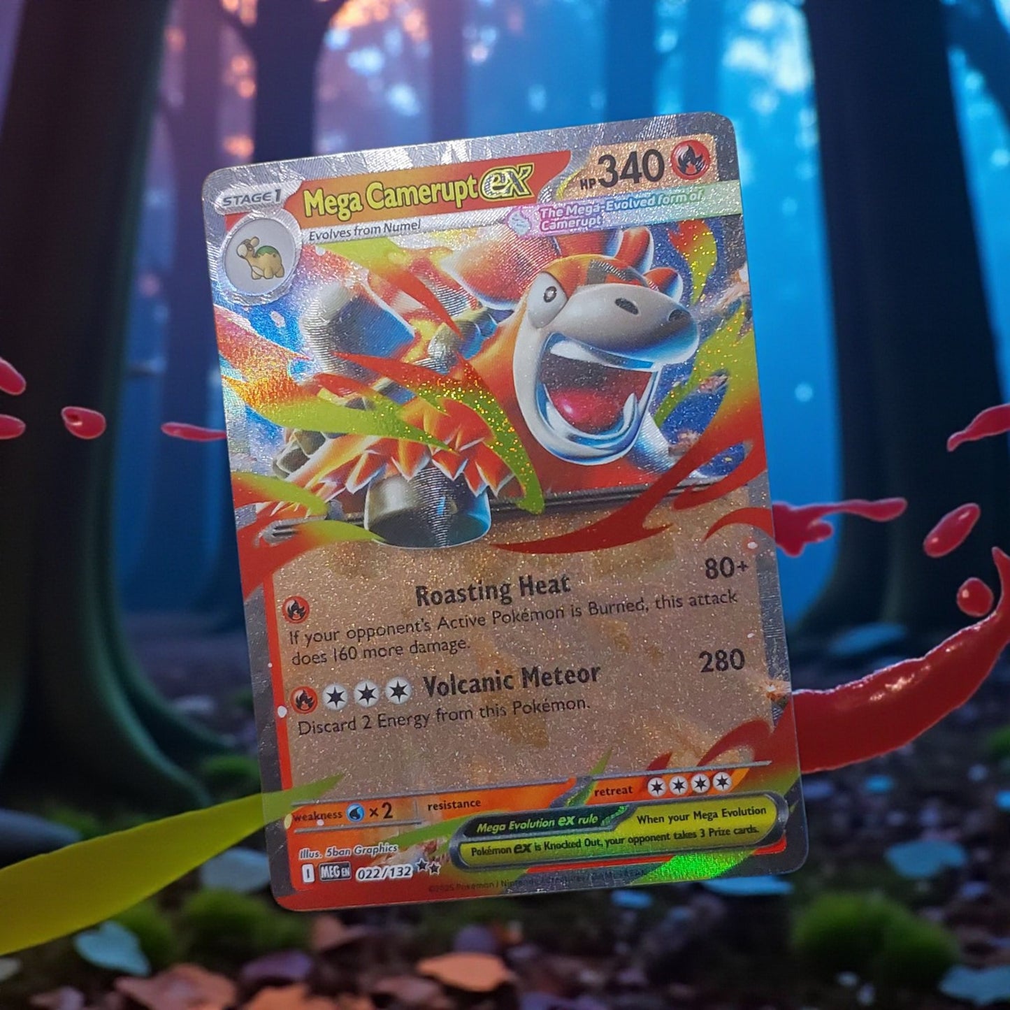 Mega Camerupt ex #22 ENG