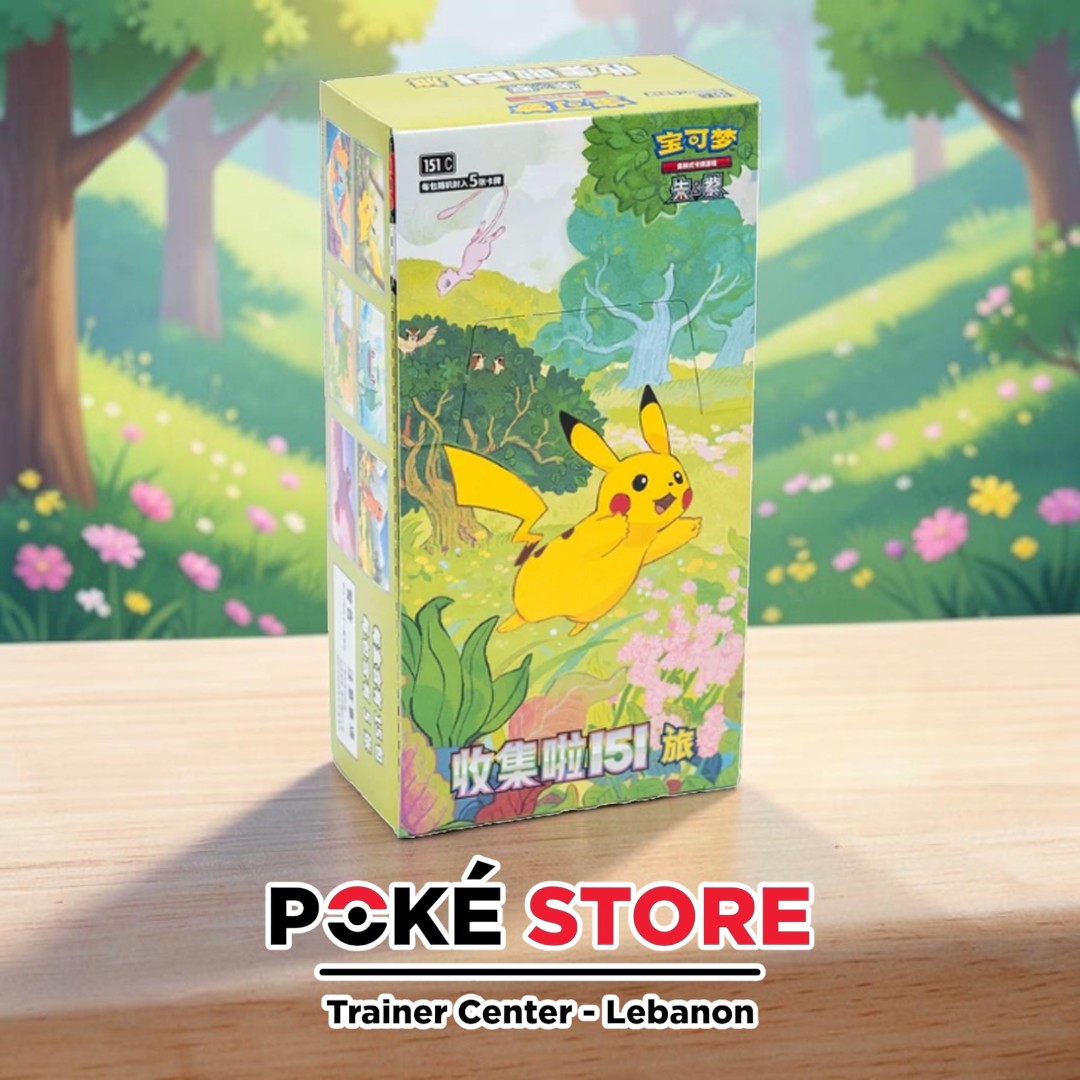 Pokémon 151 Collect 151 – Pikachu Journey Edition – Simplified Chinese