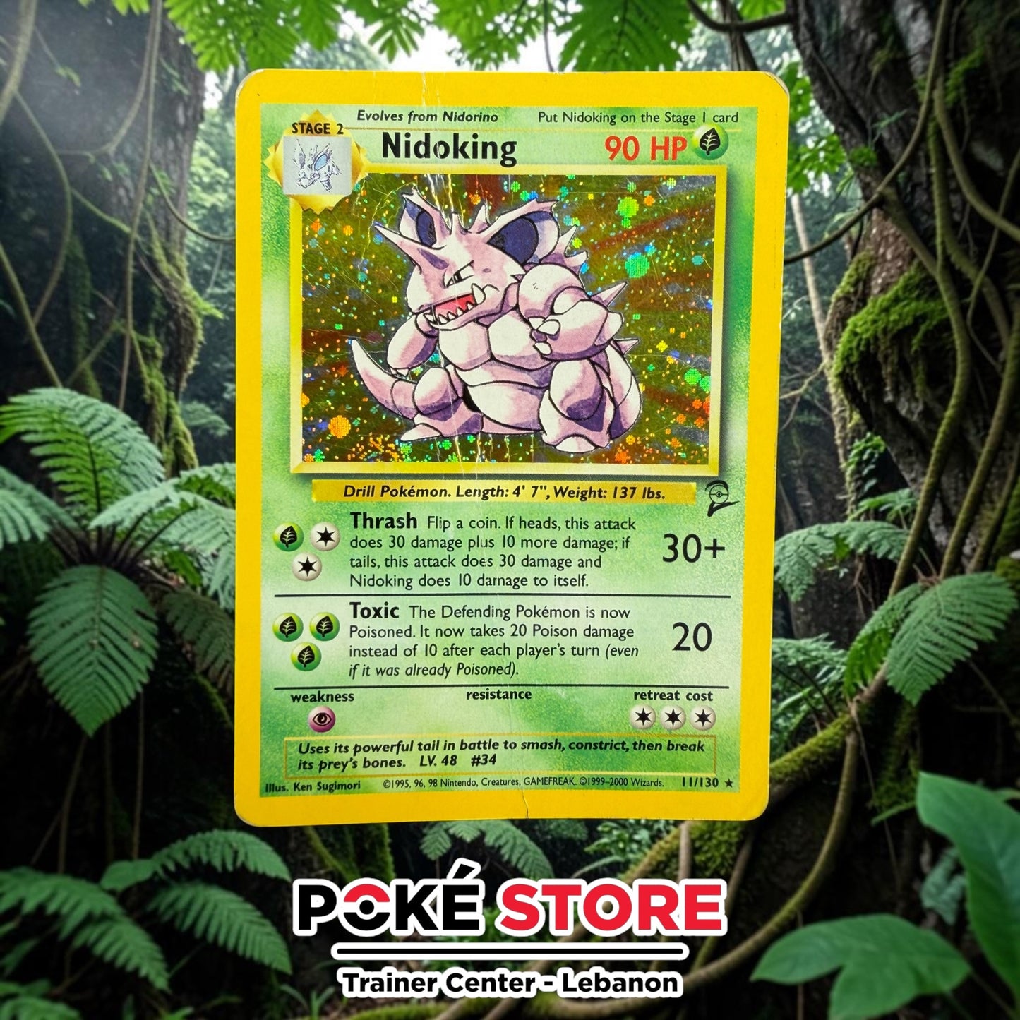 Nidoking [Heavily Played]
