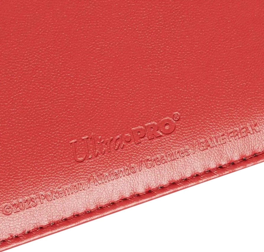 Ultra Pro - Pokemon Premium 4-Pocket Snap Binder - Red