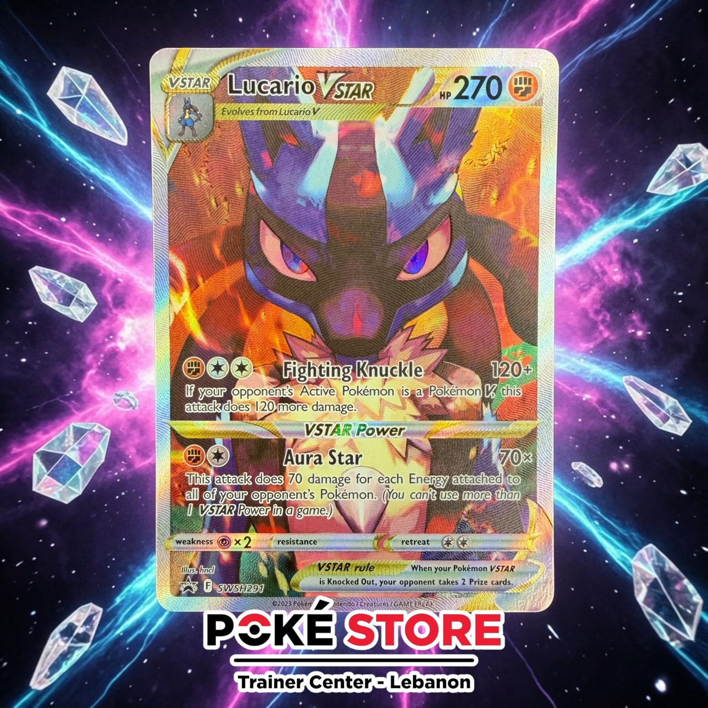 Lucario Vstar #SWSWH291