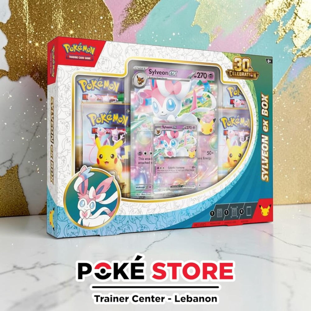 Pokémon TCG: 30th Celebration Sylveon ex Box [Wave Alpha: Pre-release]