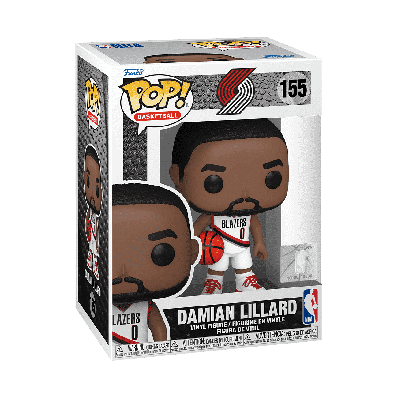 The NBA Trailblazers Damian Lillar 155 Funko POP!