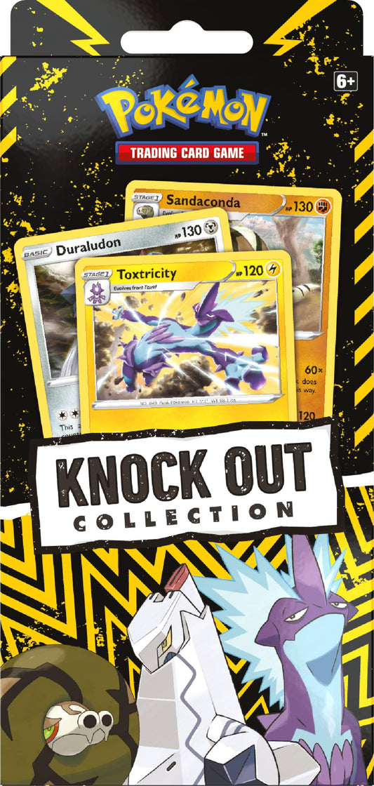 Knockout Collection (Toxtricity, Duraludon & Sandaconda and 2 Booster Packs)