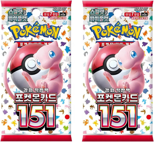 KOREAN 151 BOOSTER PACKS