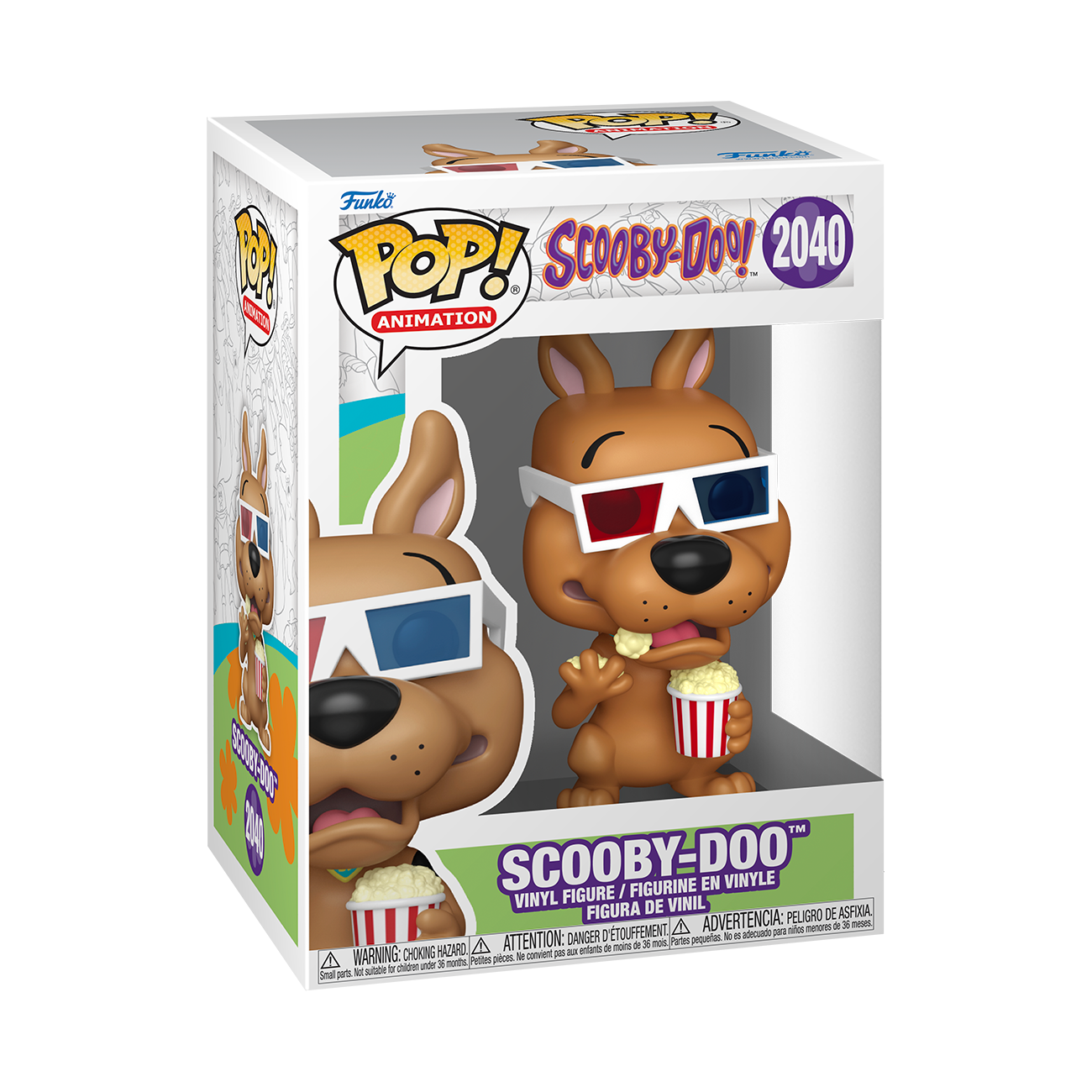 Scooby-Doo with 3D Glasses 2040 Funko POP!