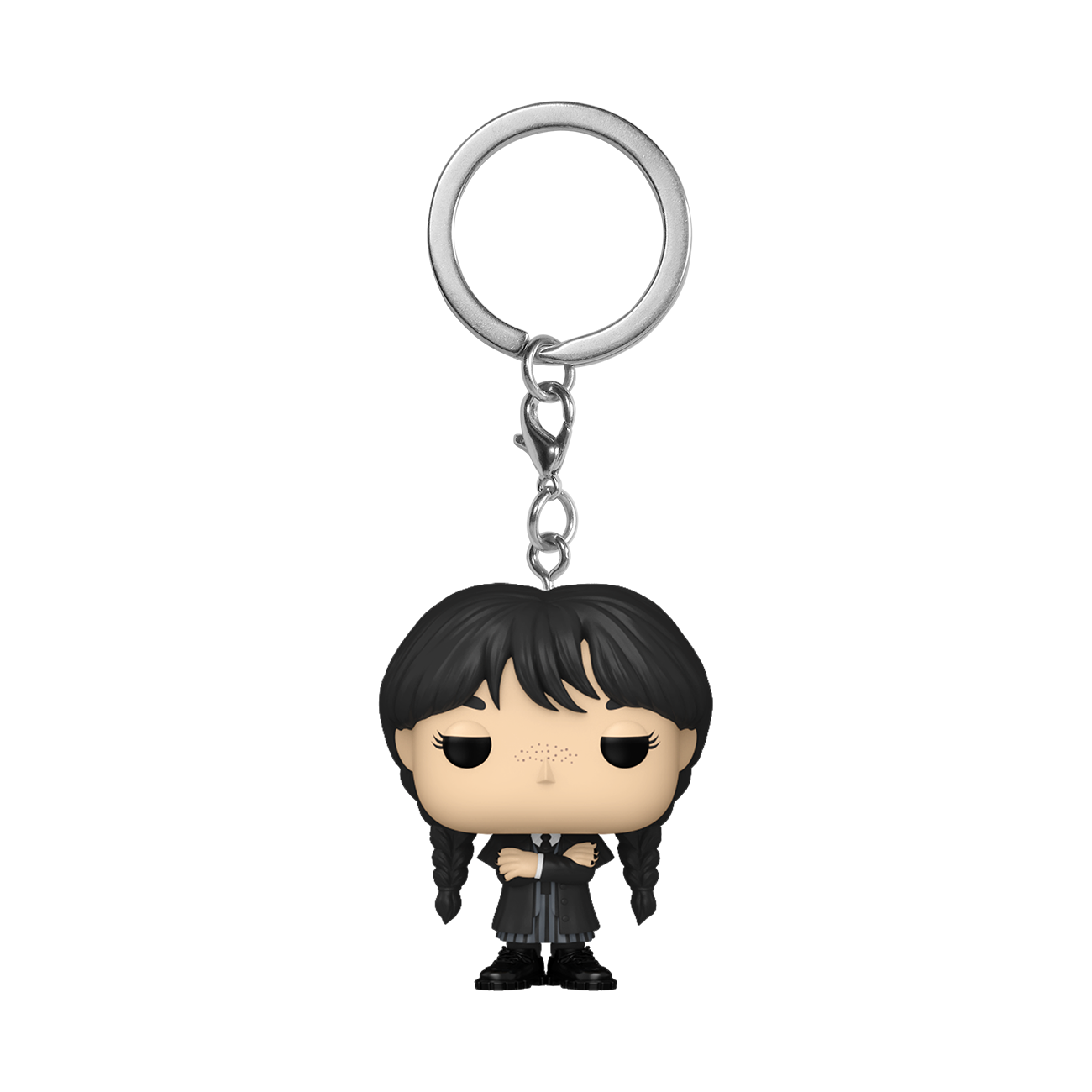 Funko Pocket POP! Keychain Wednesday Addams (Black Coat)
