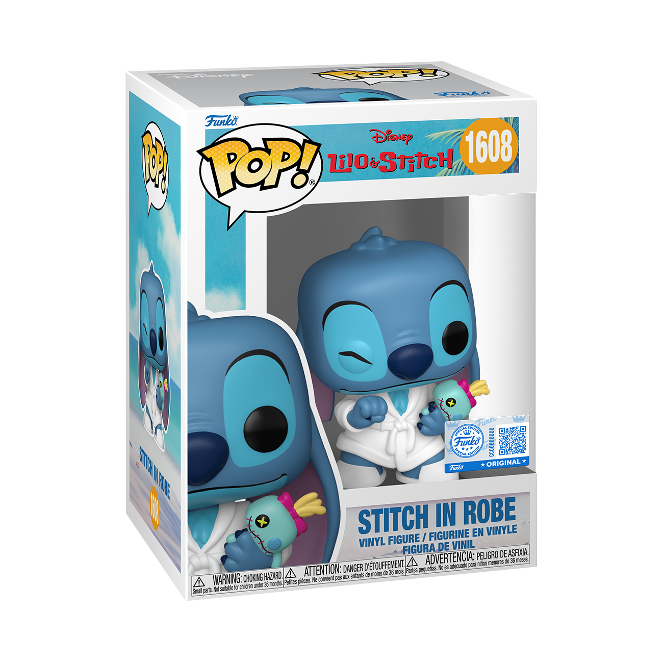 Lilo & Stitch - Stitch in Robe 1608 Funko POP!