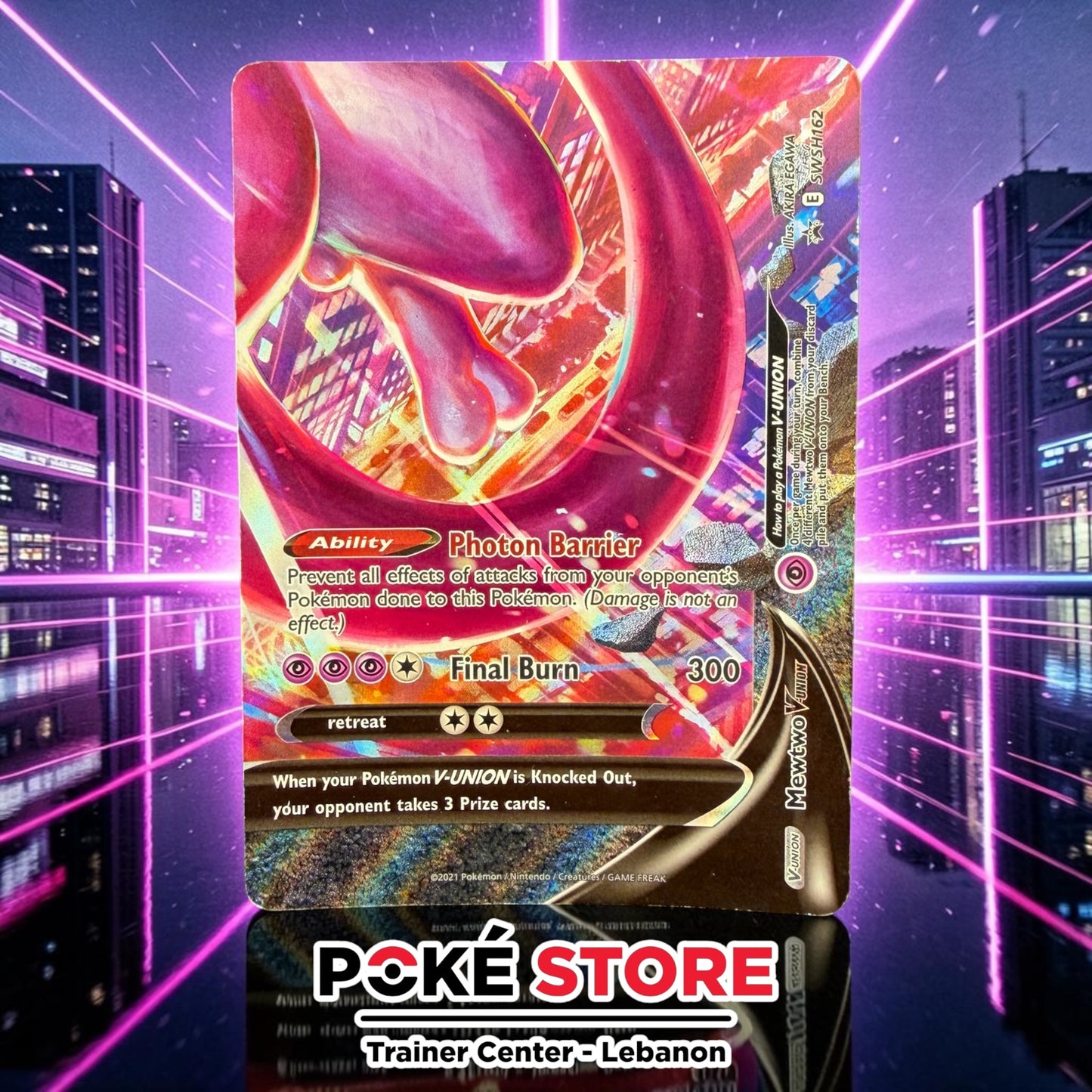 Mewtwo Vunion Set [HEAVILY PLAYED]