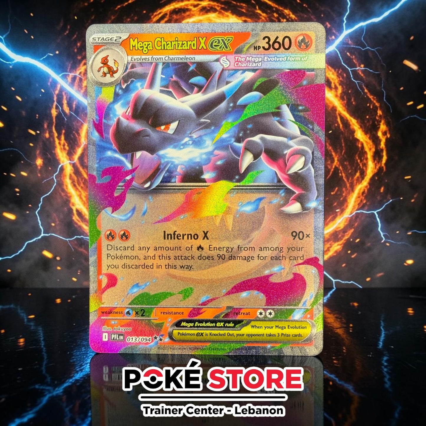 Mega Charizard X ex #13