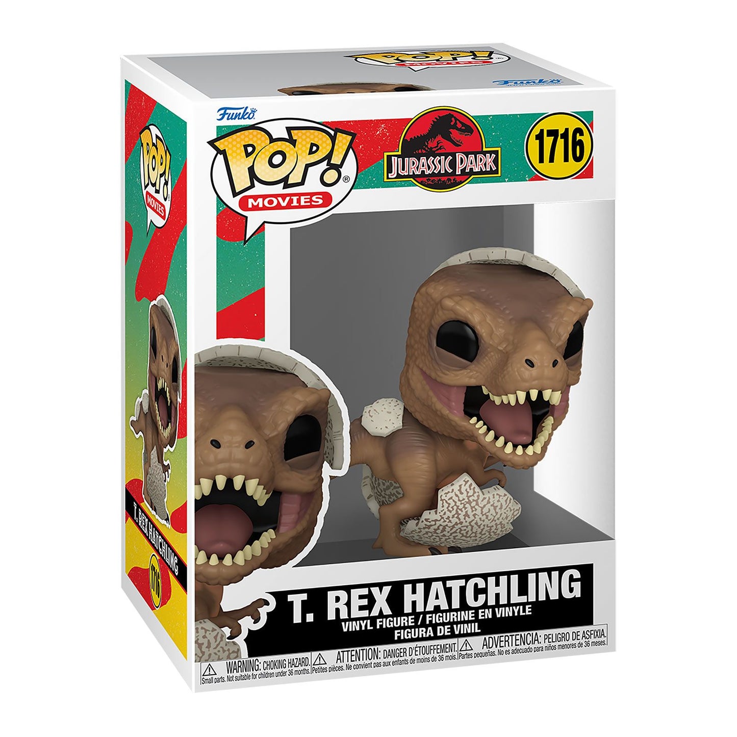 Jurassic Park - Hatching T-Rex Funko Pop Figure 1716 Funko POP!