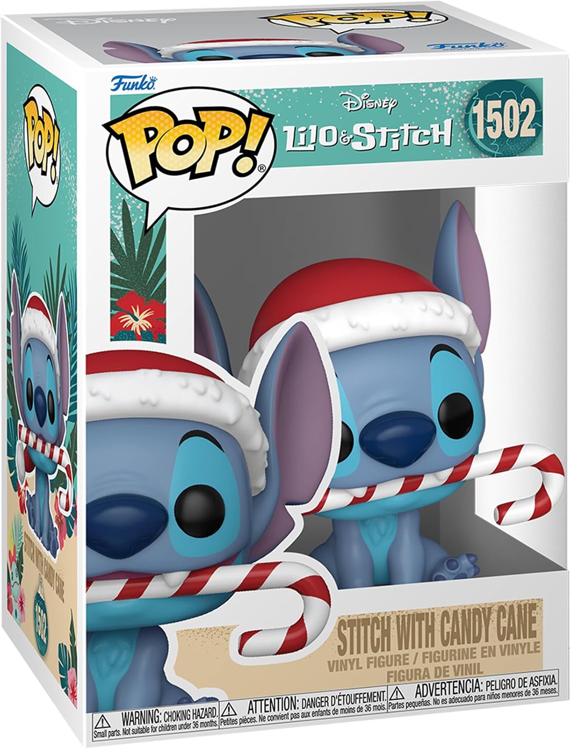 Lilo & Stitch - Holiday - Stitch with Candy Cane 1502 Funko POP!
