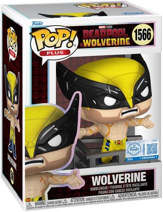 Marvel: Deadpool & Wolverine - Wolverine 1566- 1567 Funko POP! Bundle