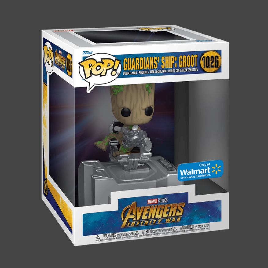 Guardians' Ship: Groot 1026 Funko POP! Deluxe