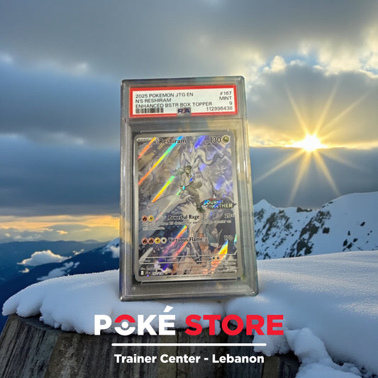 N’s Reshiram #167 - PSA 9 (Stamped)