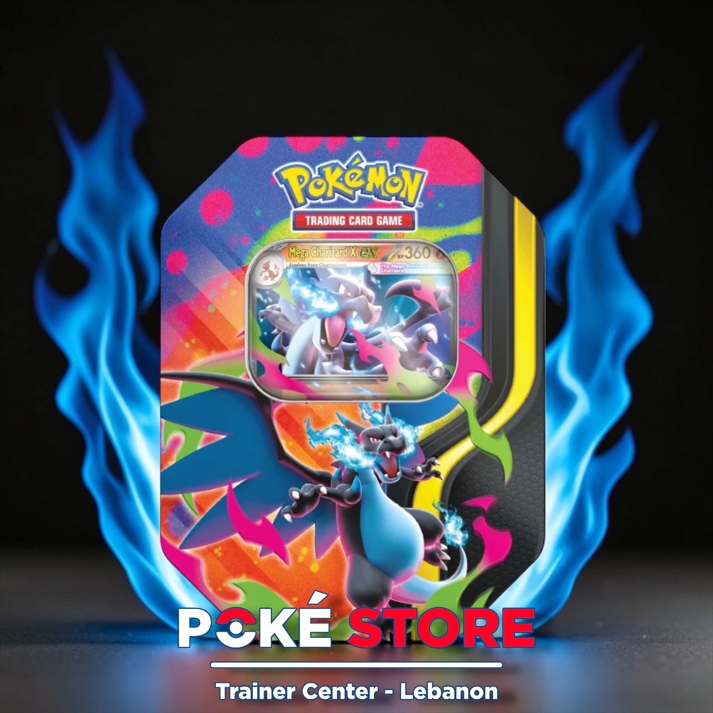 Mega Charizard X Tin