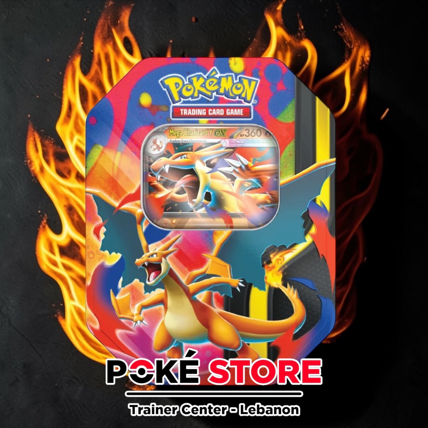 Mega Charizard Y Tin