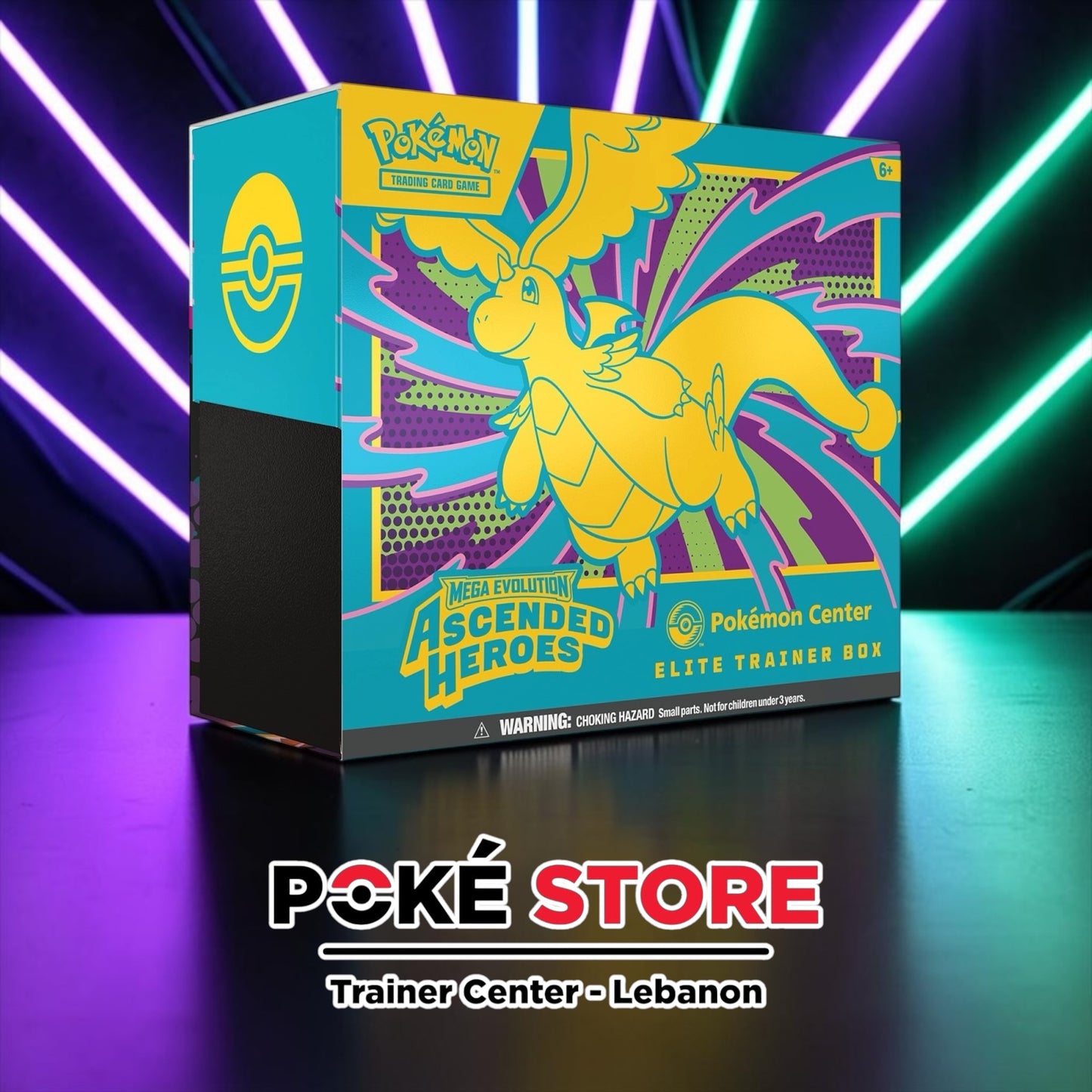 Ascended Heroes- Pokemon Center Elite Trainer Box