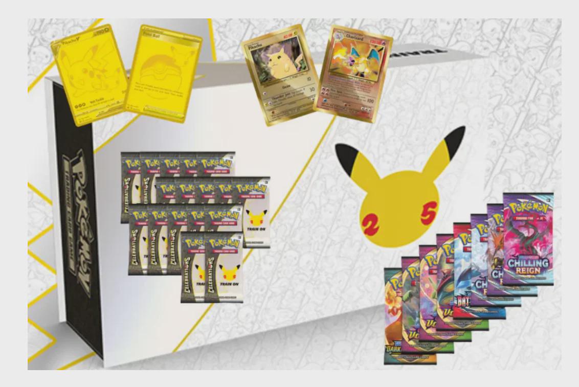 Pokémon TCG: 25th Anniversary Celebrations Ultra-Premium Collection (UPC) - Factory Sealed