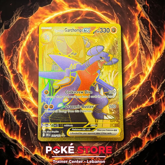 Cynthia’s Garchomp ex #241 GOLD HR
