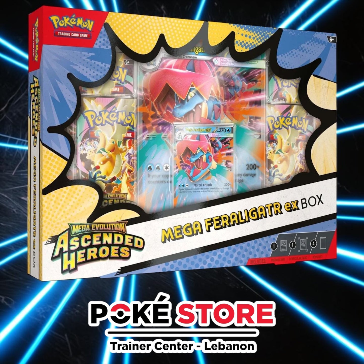 Ascended Heroes: Mega Feraligatr ex Box