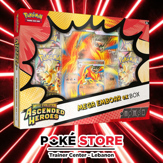 Ascended Heroes: Mega Emboar ex Box