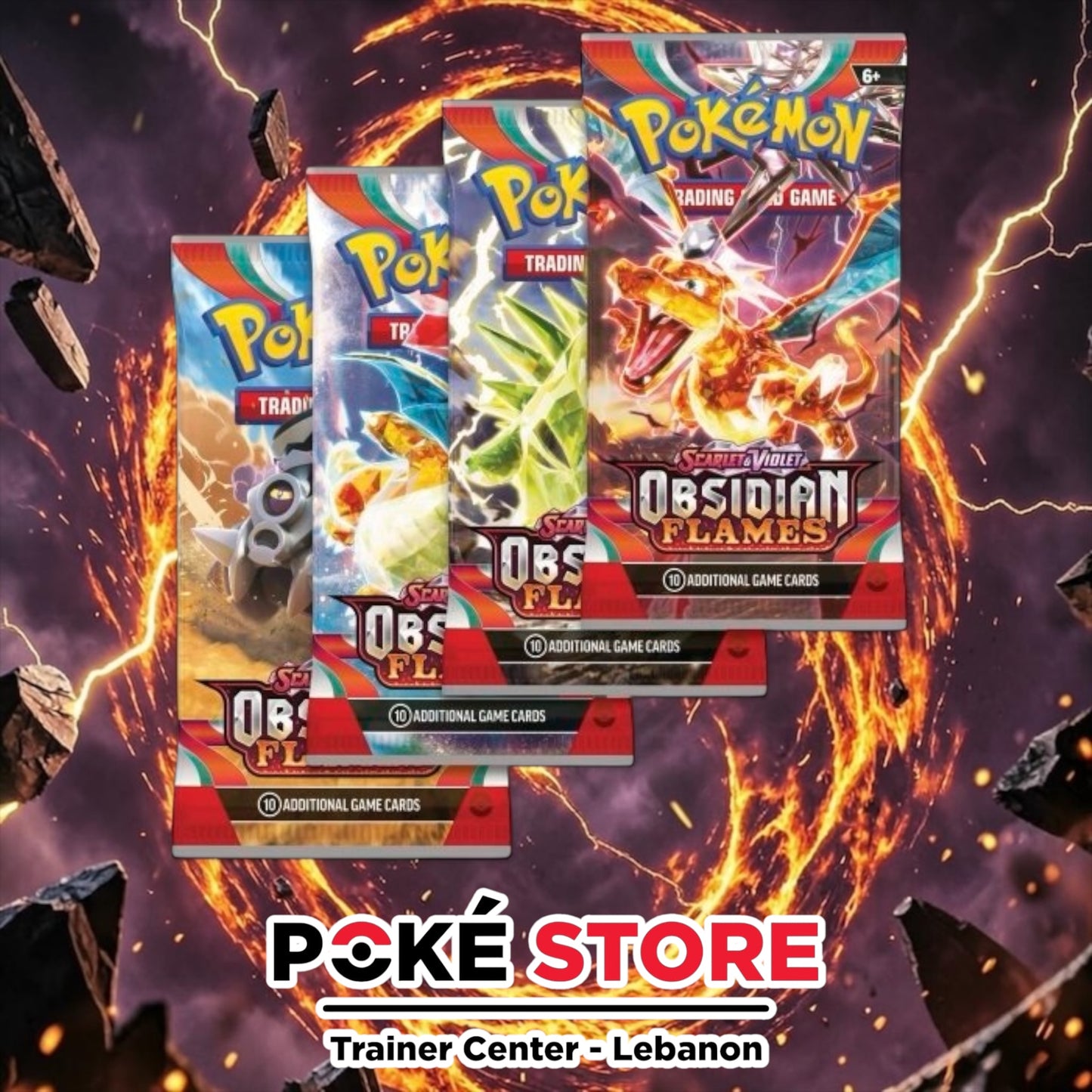 Obsidian Flames Booster Pack