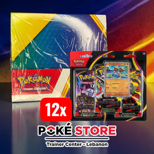 Pitch Black: 3-Pack Blister Sealed Display (12 Blisters)