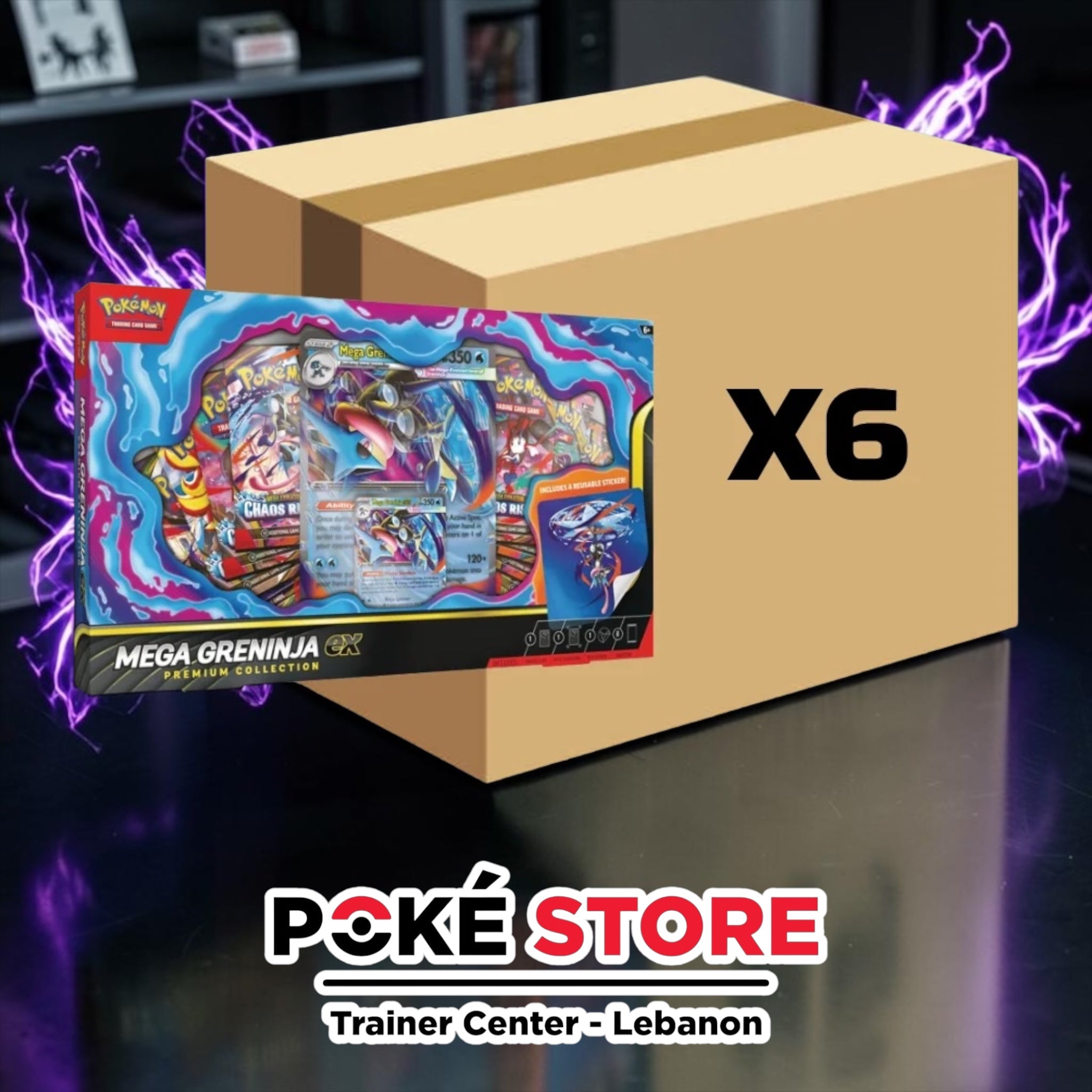 Mega Greninja ex Premium Collection Case – Pokéstore LB