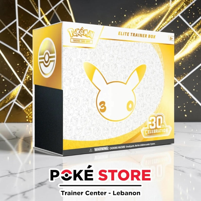 Pokémon TCG: 30th Celebration Elite Trainer Box [Wave Alpha: Pre-release]