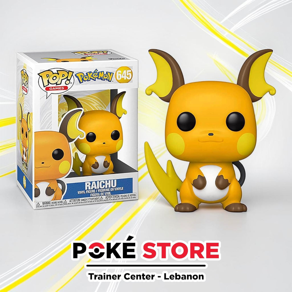 Pokémon – Raichu #645 Funko POP!