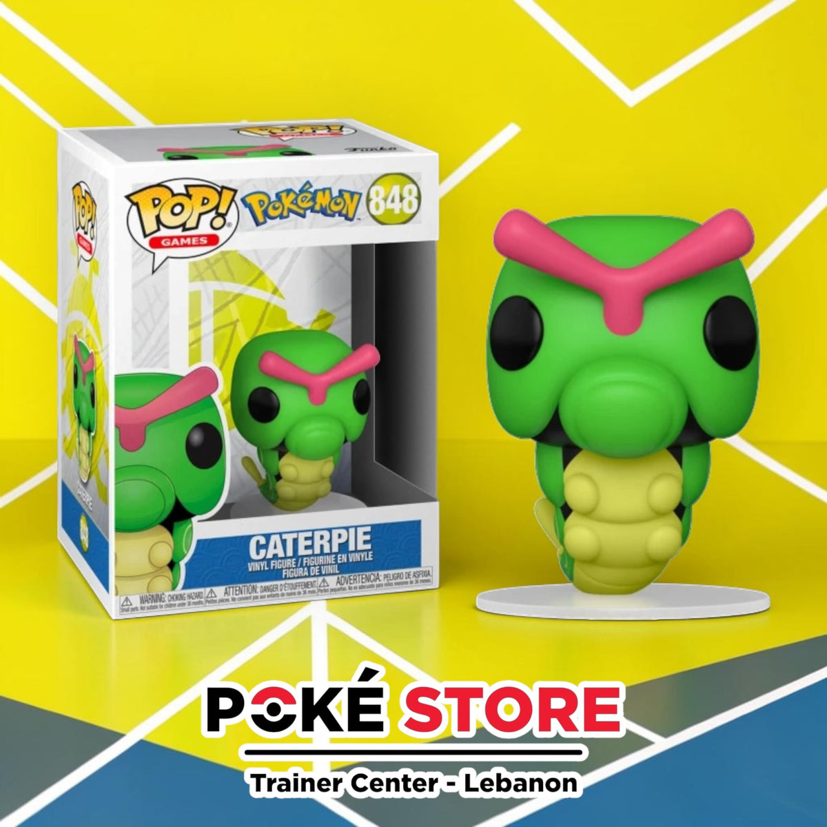 Pokémon – Caterpie #848 Funko POP!