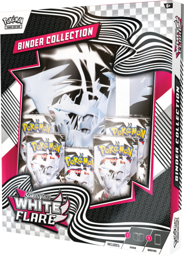White Flare Binder Collection